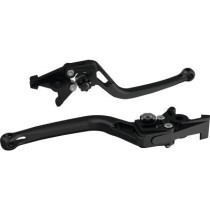  Bow, Long Lever Black Adjuster Black Satin Clutch Side 