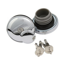  Lockable Gas Cap Set Chrome 