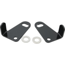  Lower Shock Bolt Turn Signal Bracket Black Gloss 