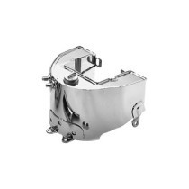  OEM-Style Side-fill Oil Tank for Rigid Frames Chrome 