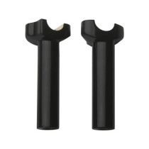  Straight Forged 5.5 Risers Black Powder Coated 1" 