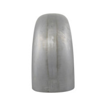  8 1/2" Roll-Your-Own Custom Blank Steel Front Fender Smooth-Side with 15 3/4" Radius Raw 