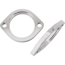  Exhaust Flange and Retaining Ring Kit Chrome 