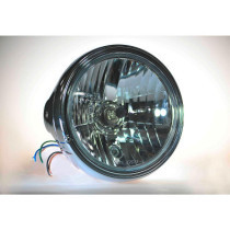  7" H4 Scheinwerfereinsatz mit klarem Glas und Parklicht With parking light Chrome Clear H4 